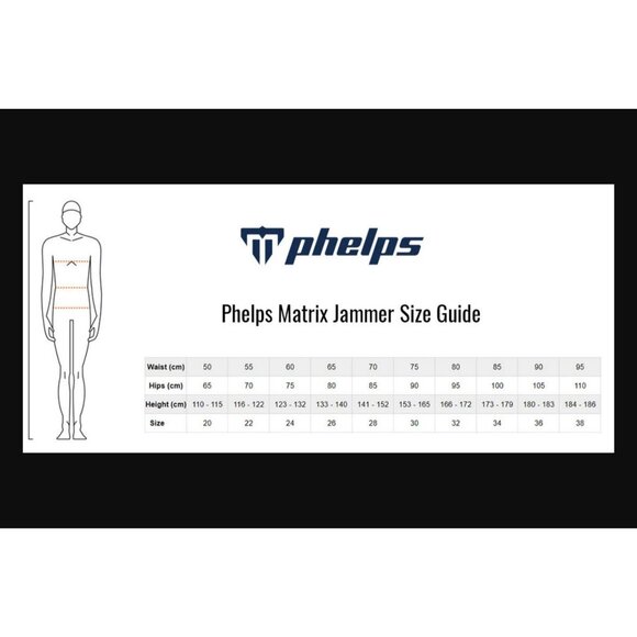 Michael Phelps Men's Teen's Boys Jammer Swimsuit Yellow 20 - Picture 3 of 3